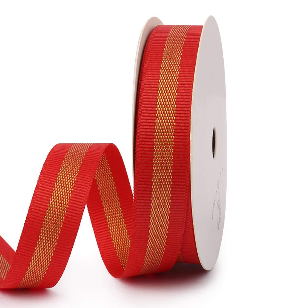 Ribbons For Gift Wrapping Ribbon For Fabric Satin Ribbons Pasek Kolorowy Prezent Prezent Prezent Dekoracyjne Ze Wstążką Bow Handmade Satin Webbed Tort Wstążka-Królowa Czerwona