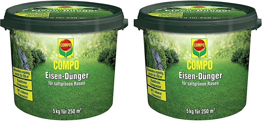 Compo Eisendünger 5 kg (Packung mit 2)