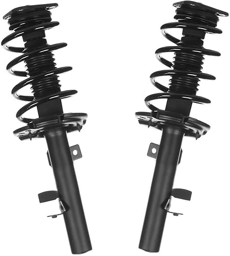 Miniatura 209 de Detroit Axle - Amortiguadores RWD para Chrysler 300 Dodge Magnum 06-10 Charger 05-10, 2006 2007 2008 2009 2010 Completo 2 puntales delanteros con