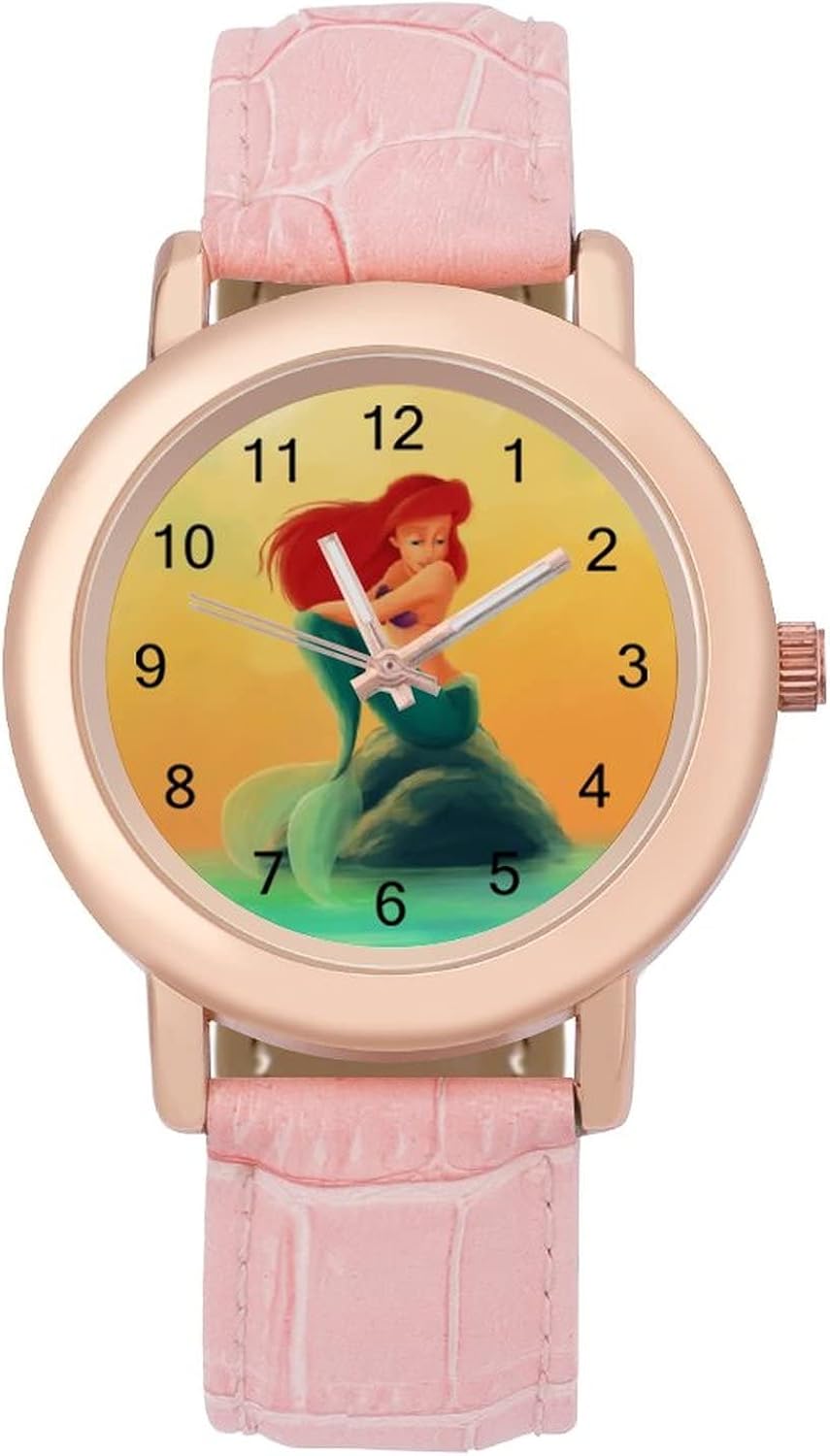 M1 アリエル 可愛い 安い 女子 レザー 腕時計 レディース ガールズ 学生 Panmax 誕生日 プレゼント キャラクター グッズ M1 アリエル 可愛い 安い 女子 レザー 腕時計 レディース ガールズ 学生 Panmax 誕生日 プレゼント キャラクター グッズ