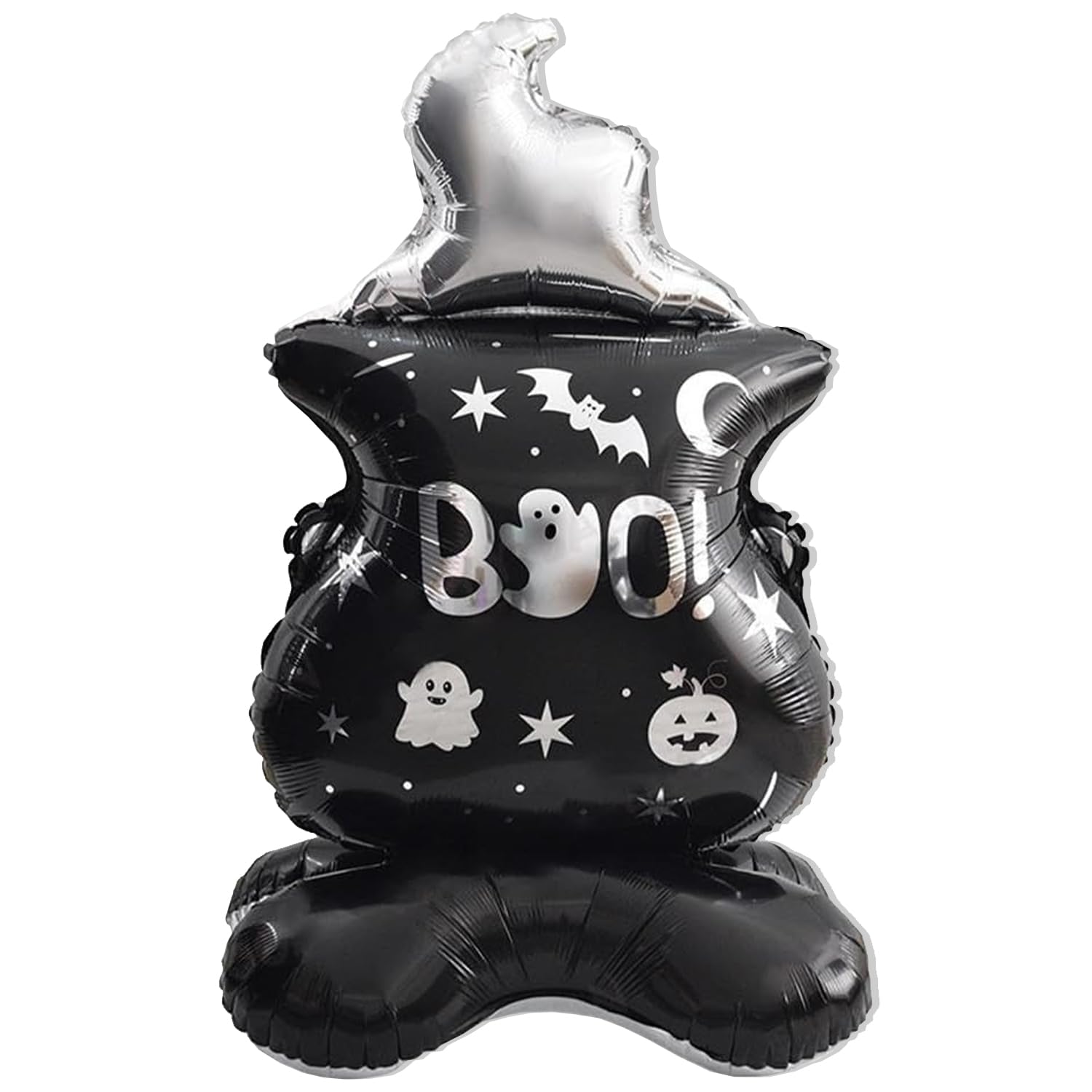 Rozi Decoration Halloween Party Foil Balloon Set - 1pc Pumpkin Self Standing Giant Balloon for Happy Halloween Decorations