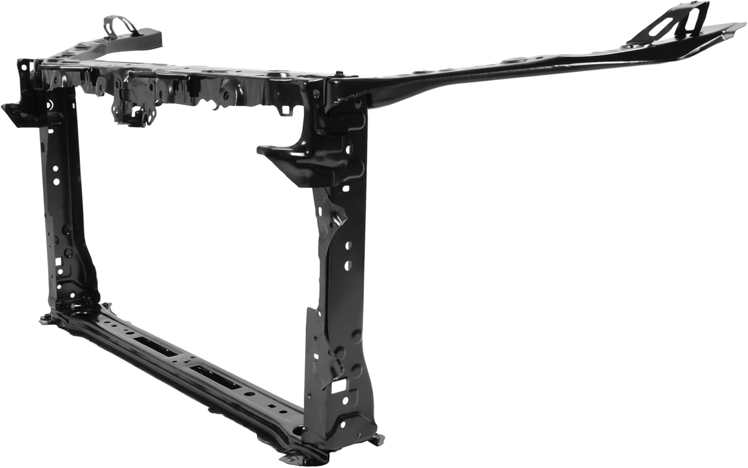 Radiator Support Compatible with 2018-2022 Toyota Camry Replacement for TO1225459 Steel Electrophoresis Primed Black