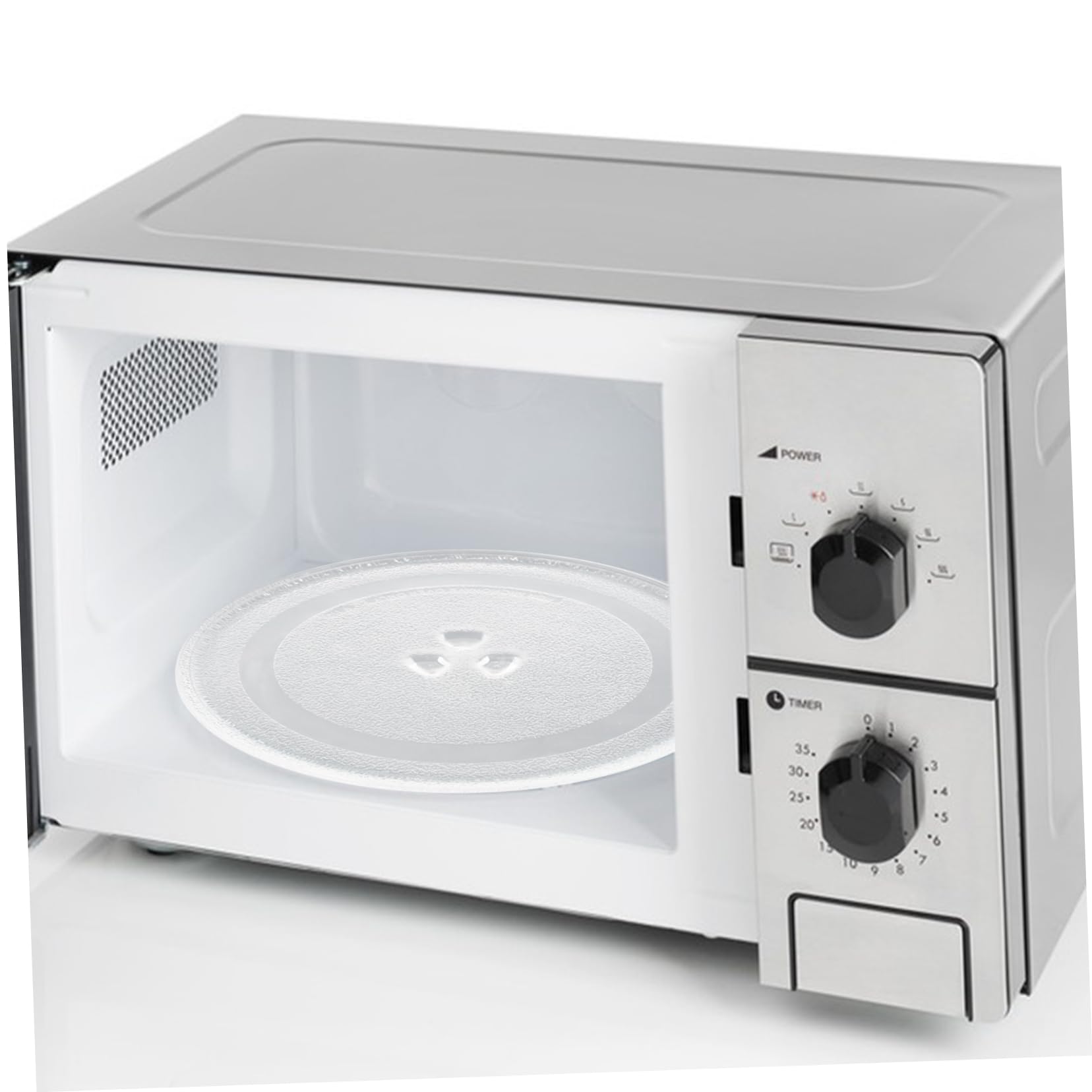 jojofuny Piatto Girevole in Di Ricambio Per Microonde Maniglie Per Griglie Portapiatti Accessorio Per Forno A Microonde