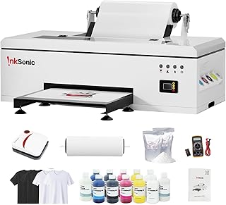 InkSonic C13 | R1390 A3 DTF Printer, 13' Width DTF Transfer Machine, Custom Garment Printing, Multi-Material Compatible, Direct to Film, White Ink Circulation System & Auto Clean - Buy now