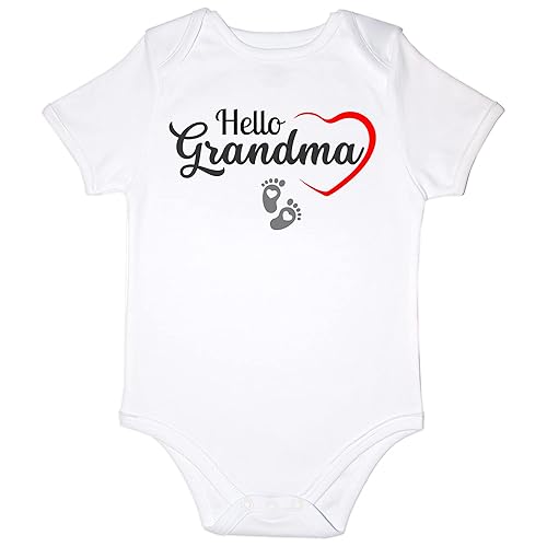 Miniatura 3 de Babysium En una caja de regalo anuncio de bebé para abuelos anuncio de embarazo para abuelos hola abuela anuncios de embarazo HGM