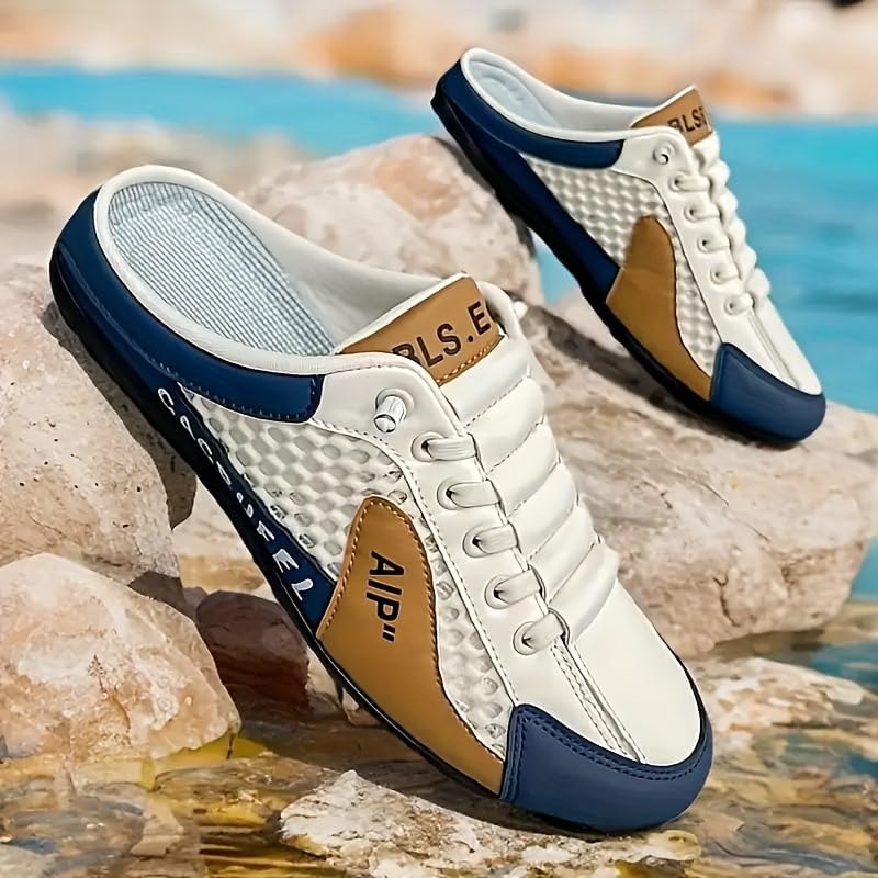 Men's Fashion Sneakers Slip-Resistant Versatile for Outdoor Activities, Breathable Fabric with EVA Insole2