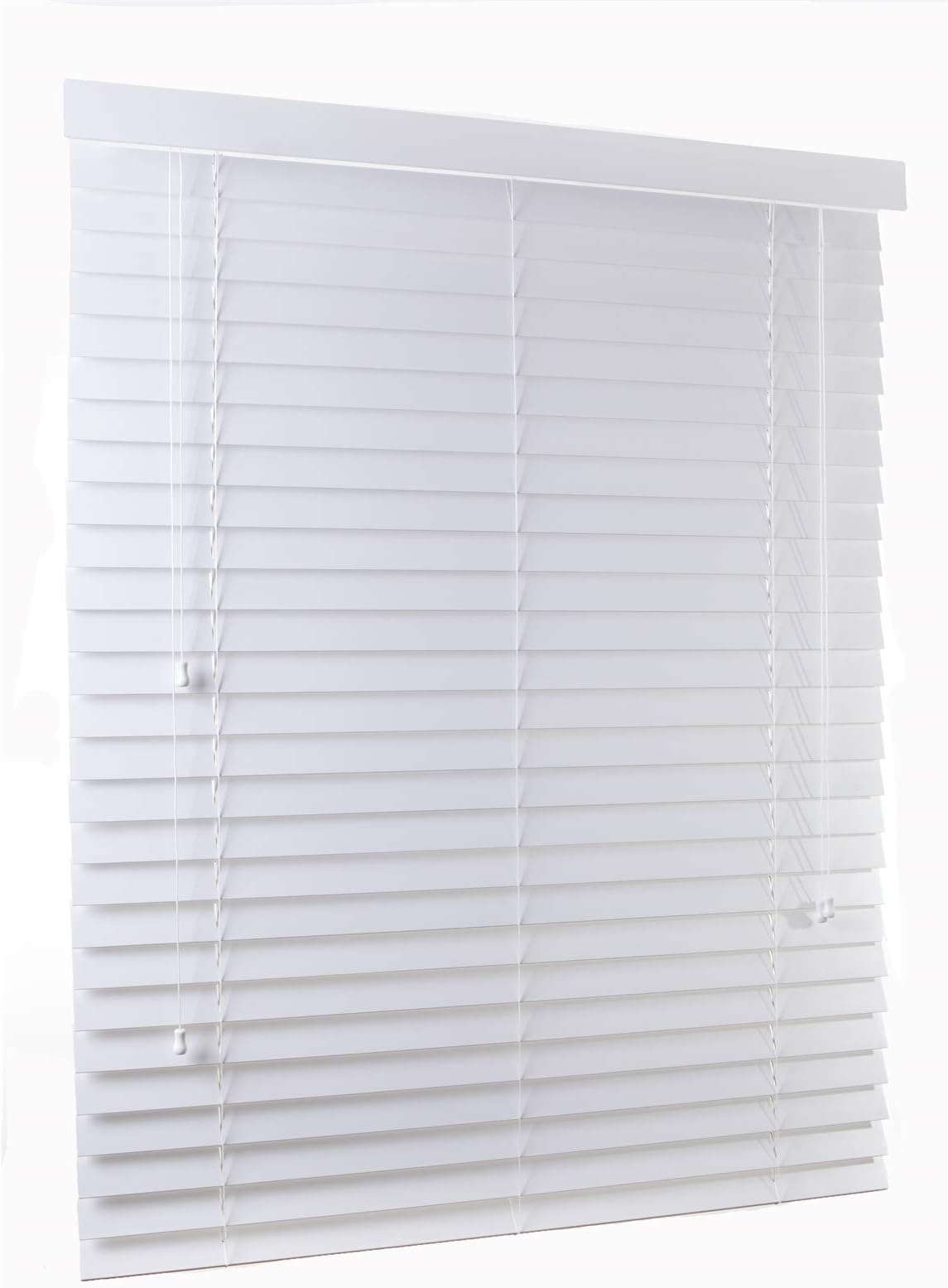 Renaissance 25mm PVC Venetian Blind, White, W45 x D150 Cm