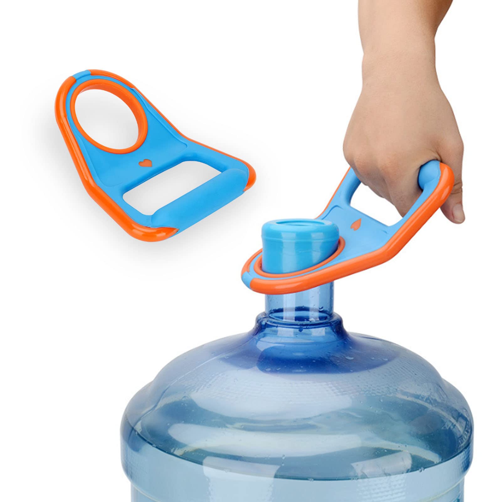DAYONG2PS Drinking Water Bottle Handle Bottle Carrier Lifter with Rubberized Anti-Slip Holder