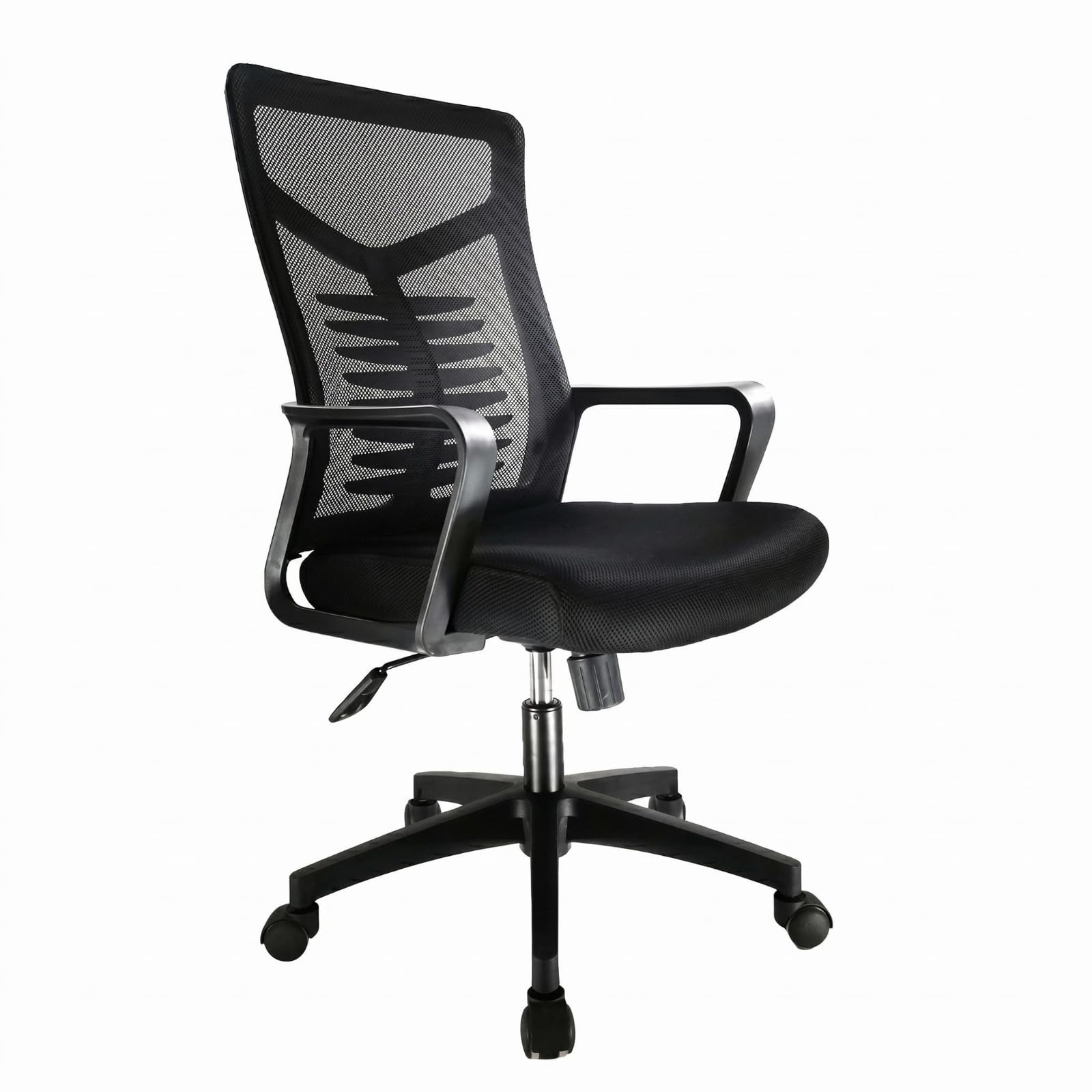 Chaise bureau dossier haut pour soulager le dos devant l'ordinateur