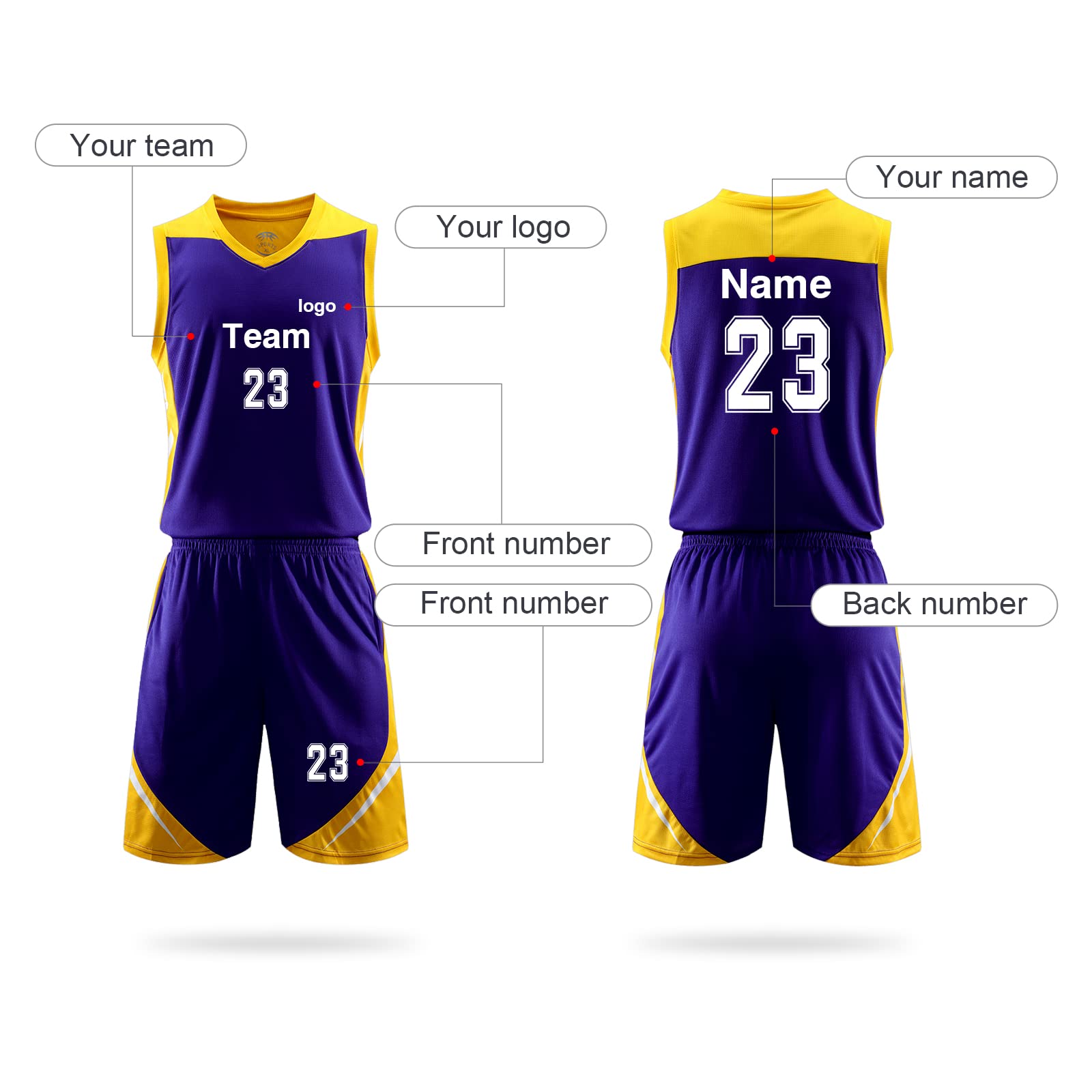 Custom Basketball Jersey for Men Women Basketball Uniforms for Kids with Name Team Number Logo Black