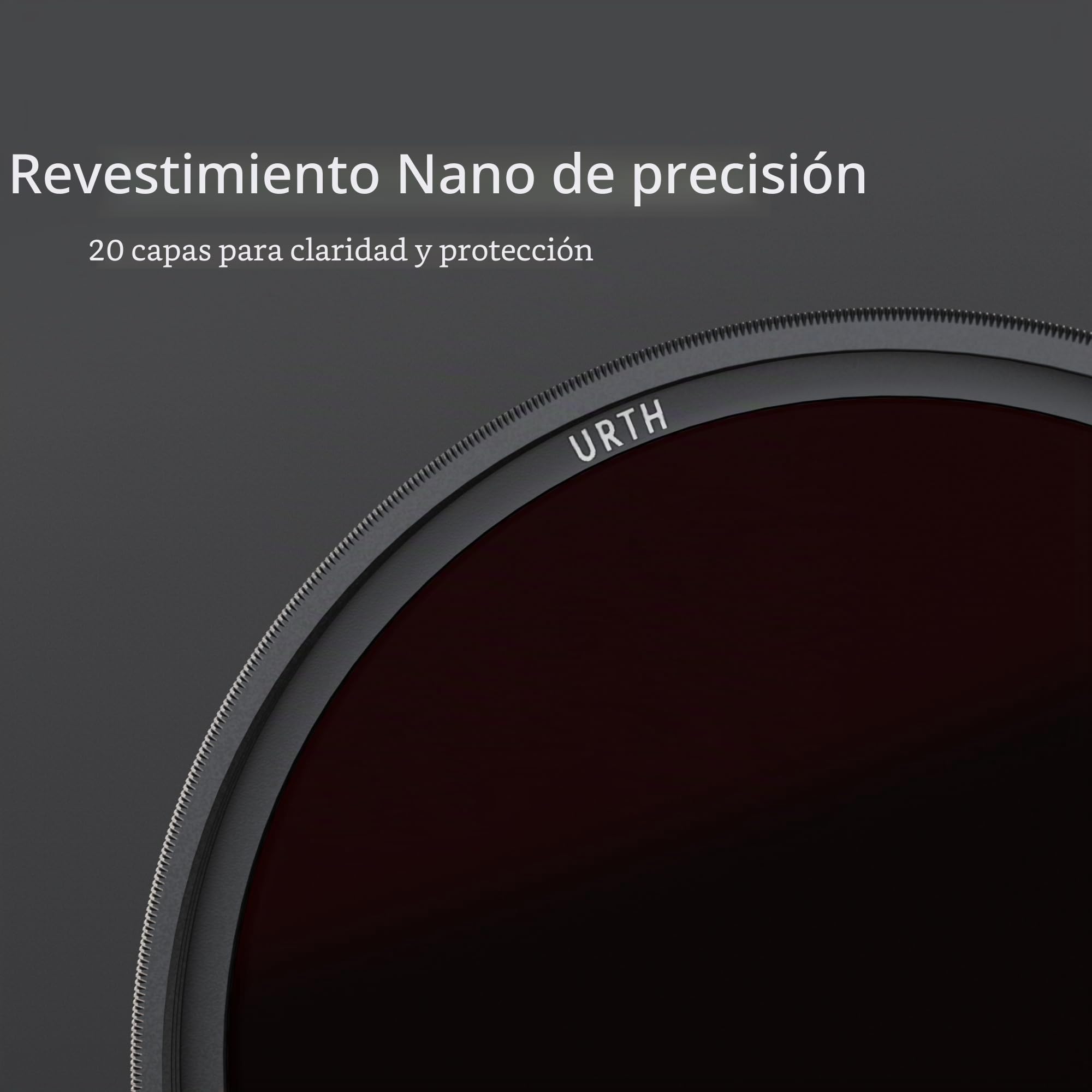 Urth 39 mm Filtro Infrarrojo (R72) para Objetivo (Plus) — Espectro 720nm para fotografía infrarroja con Objetivos de cámara DSLR y SLR Digital