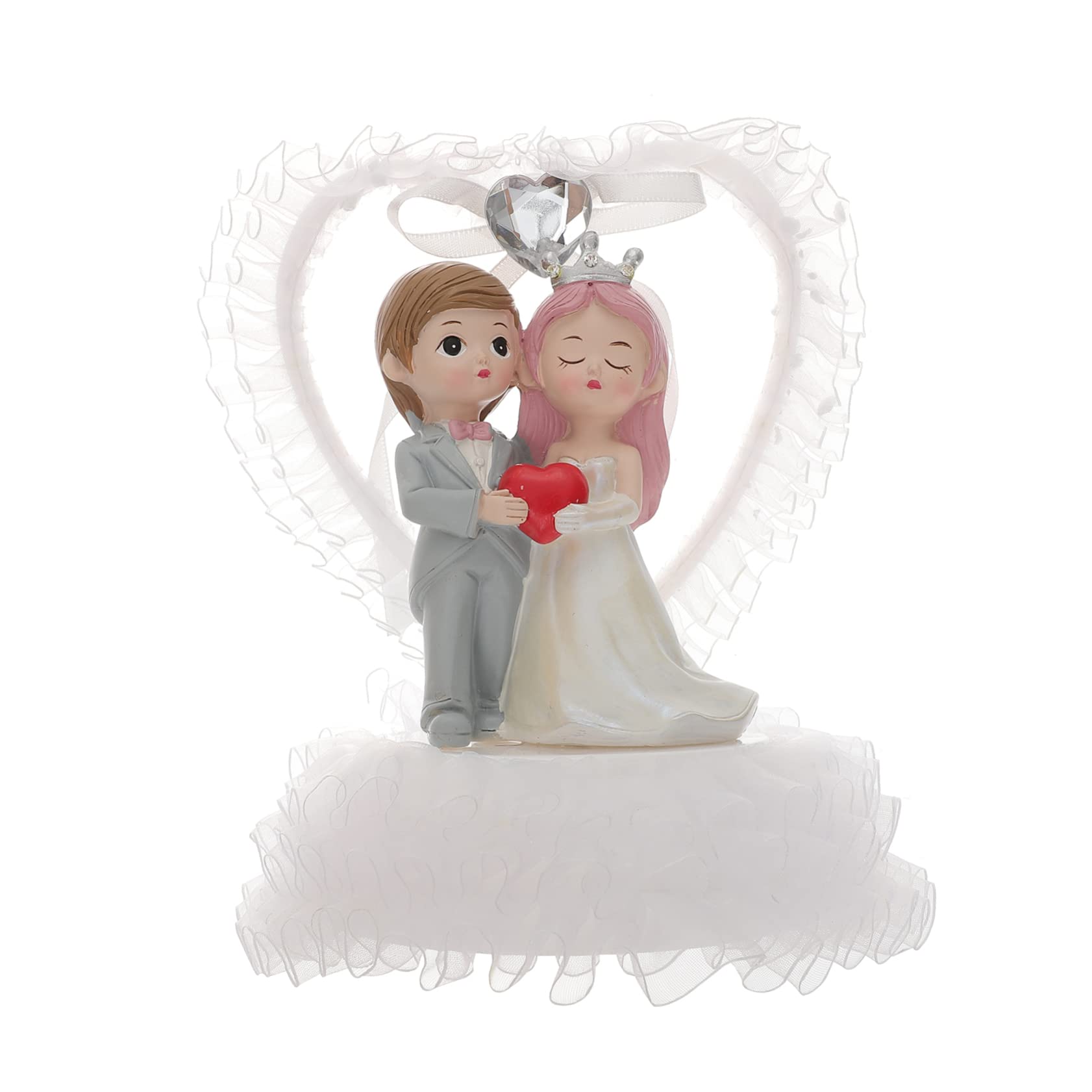 Brautpaar Figuren Aus Kunstharz Hochzeitsdeko Für Torte Valentinstagsgeschenk Paardekor Für Geburtstag Kreatives Design Für Teehaus Und Büro
