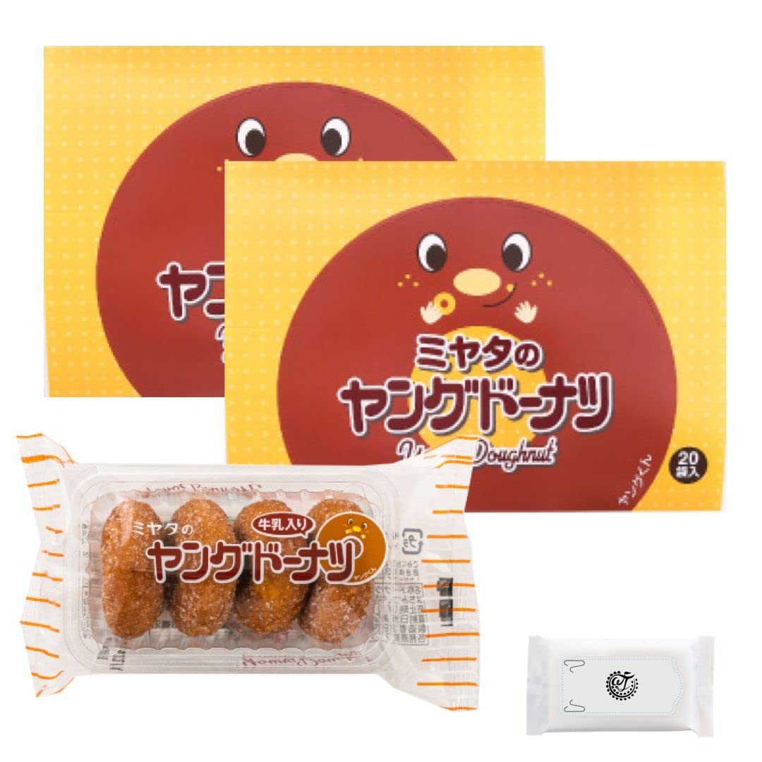 Amazon.co.jp: 宮田製菓 ヤングドーナツ 箱買い おやつ スイーツ