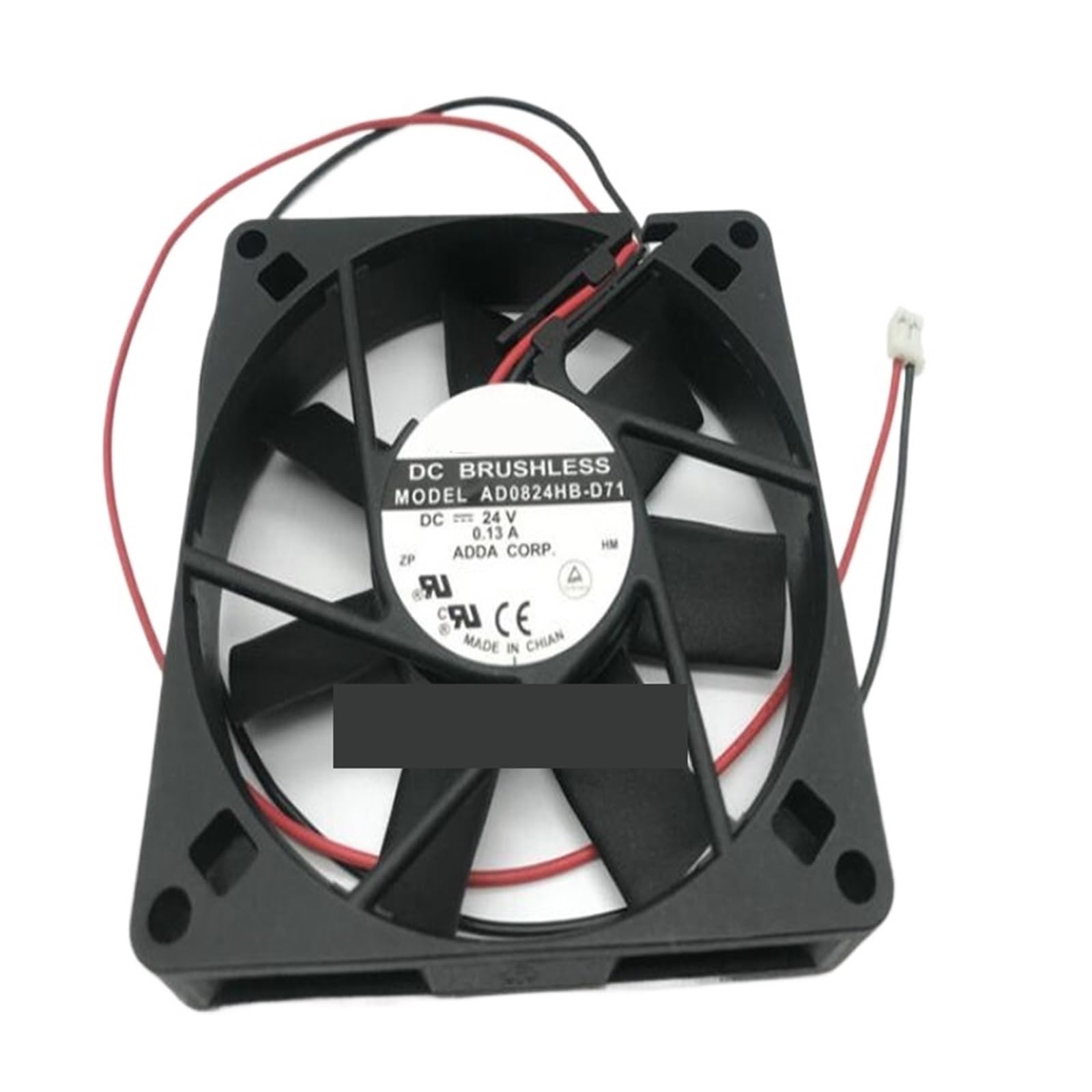 TYHUJKKL AD0824HB-D71 DC24V 0.13A 8015 two-wire inverter fan