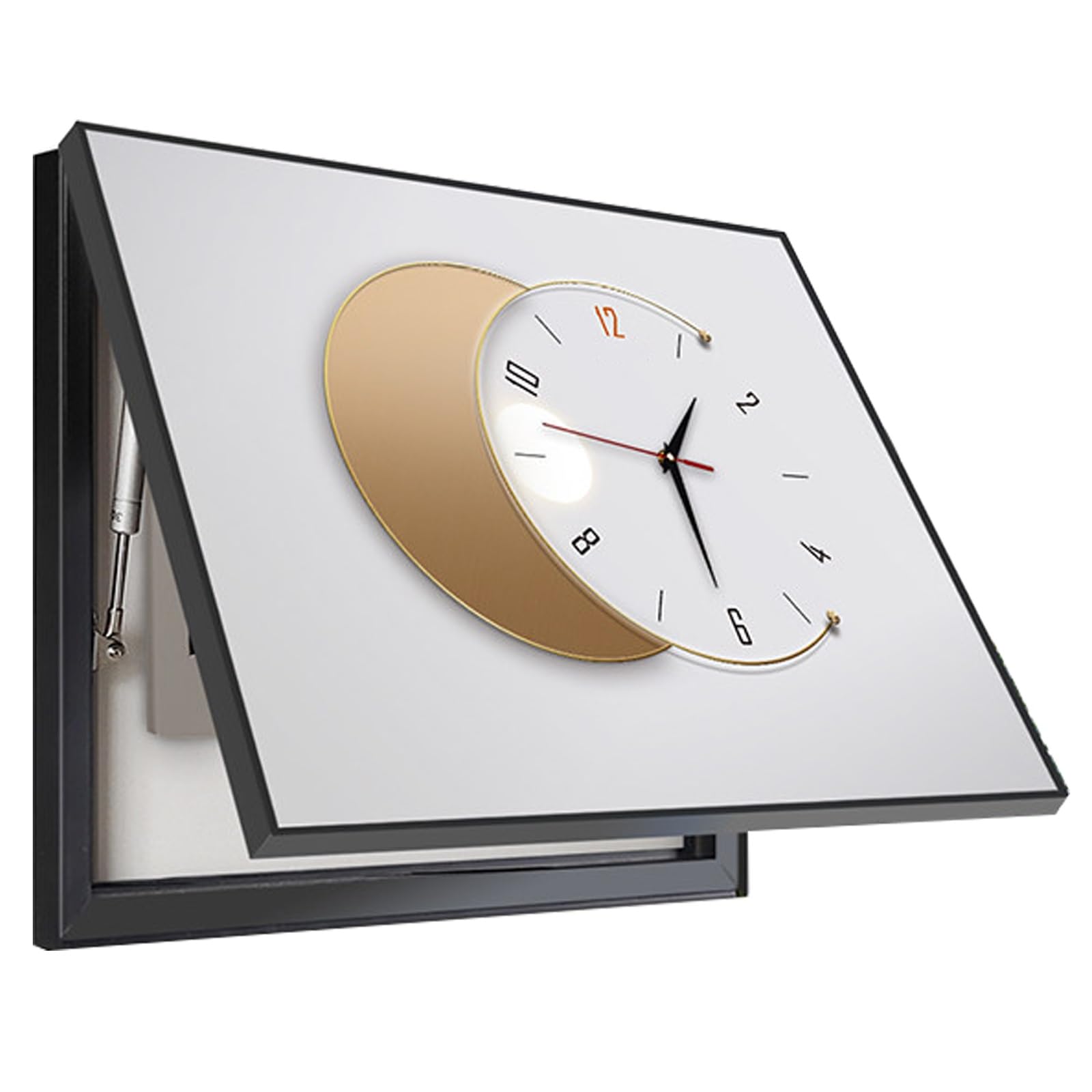 Cuadro para Tapar Cuadro Electrico con Reloj, Tapa Contador Luz Decorativa