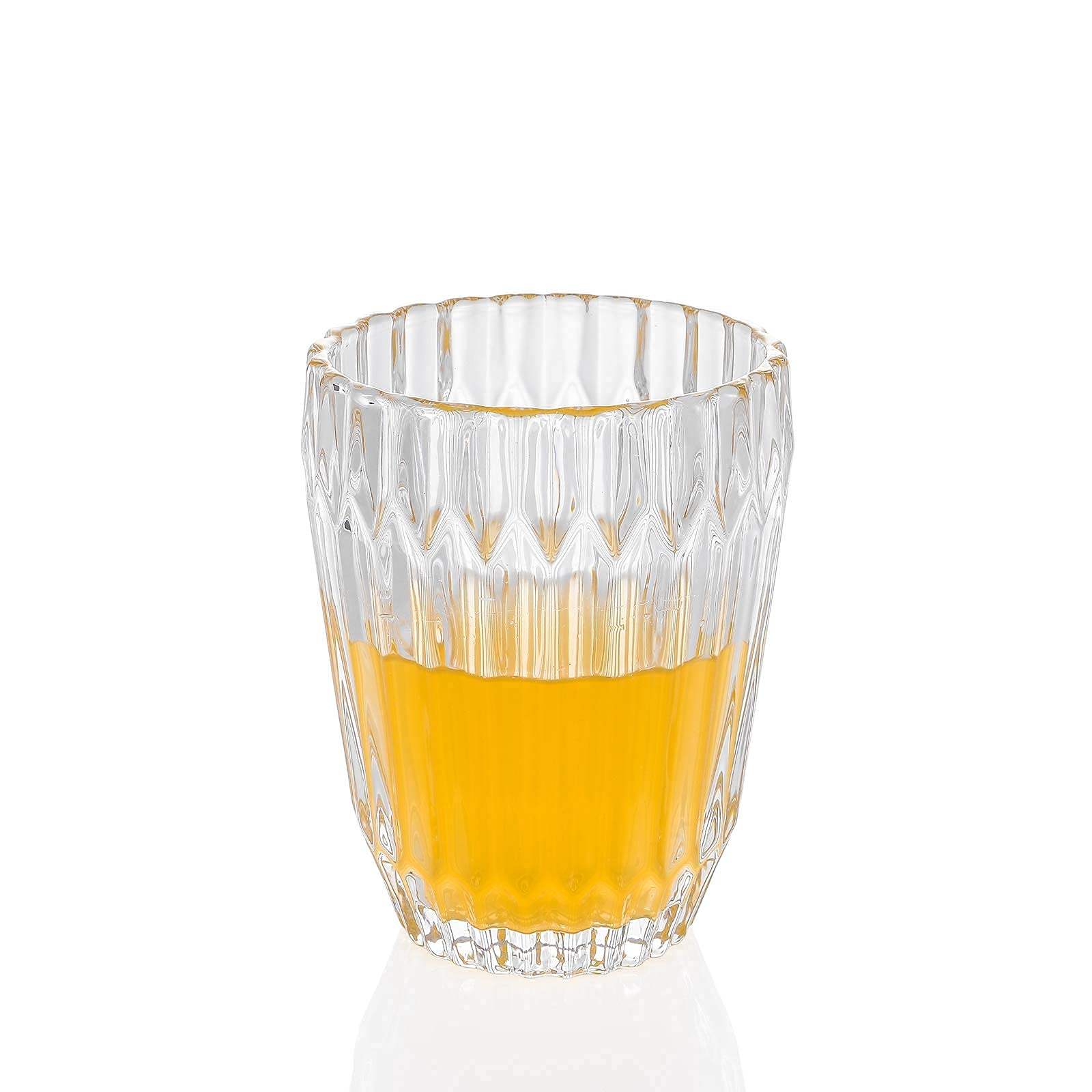 EVEREST GLOBAL Old Fashion Drinking Glass 7.9 oz. set of 6 Whiskey Wine Water Soda Coke Beer Coke Iced-tea Drinkware Bar Restaurant