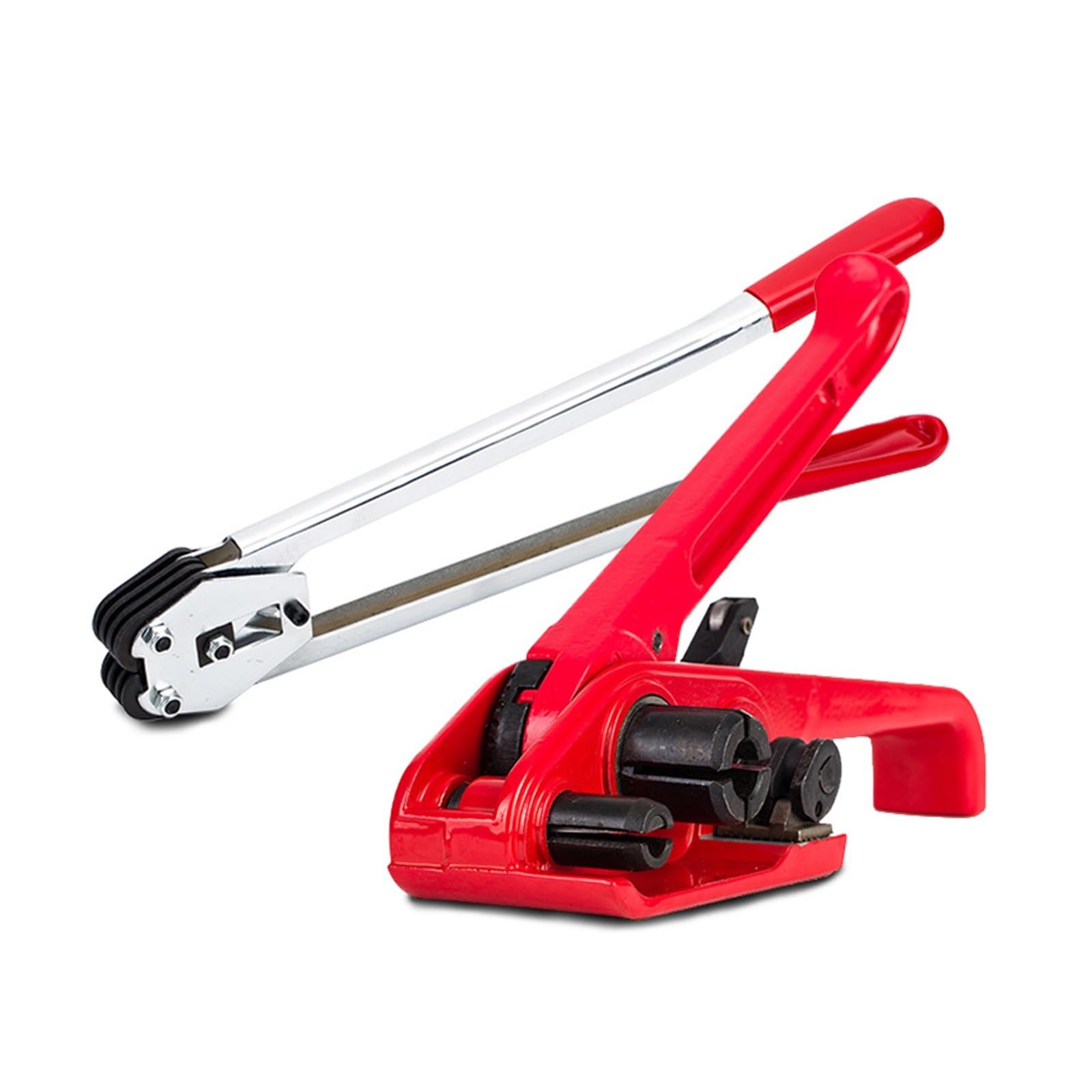 Cfwwsaq Rosso Strapping Machine, Strapping Tensioner & Cutter Manual Strapping Tools 16-19 Plastic Steel Baler Pet Plastic Steel Belt Manual Baler Manual Strapping Machine Small