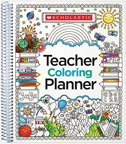 Teacher Coloring Planner