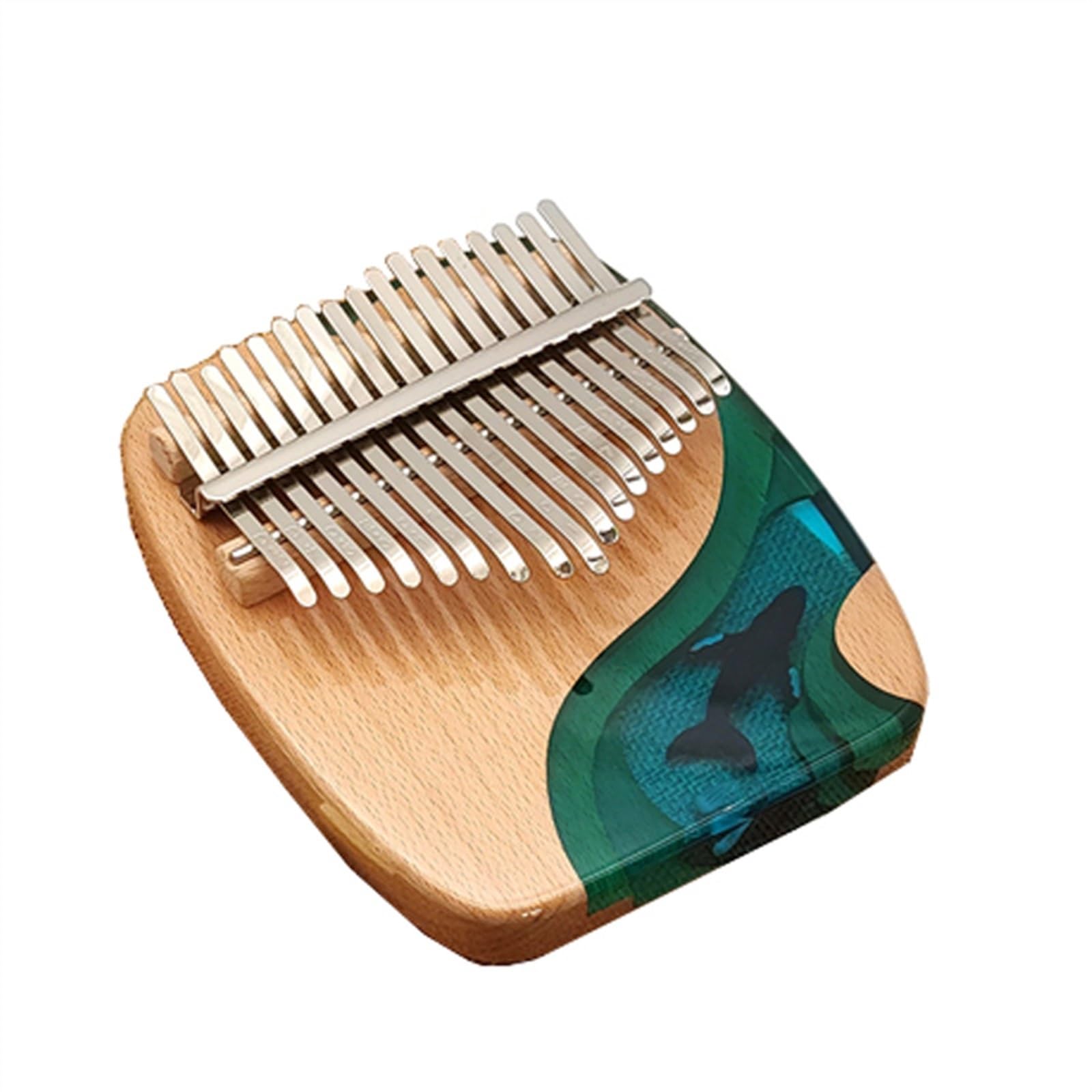 Instrument Muzyczny Kalimba 17-klawiszowy Fortepian Klawiszowy Instrument Muzyczny Z Akcesoriami Kalimba Instrumen