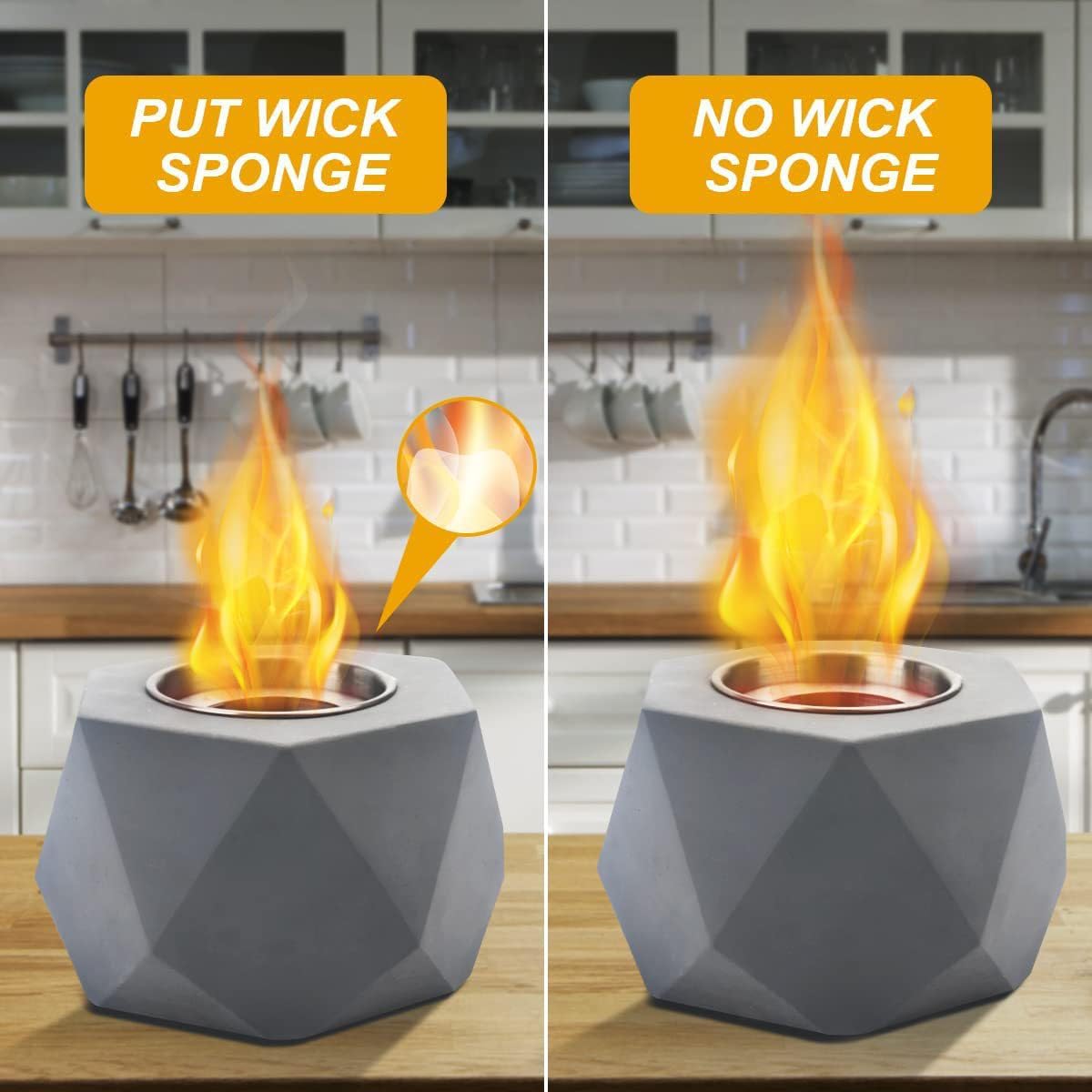 ファイヤーピット　卓上暖炉　屋外　屋内　コンクリートボウル ファイヤーピット 卓上暖炉 屋外 屋内 コンクリートボウル