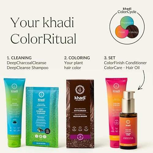 Miniatura 5 de KHADI DEEP CLEANSE Champú aclarante ayurvédico - Limpieza profunda de aclaración intensiva del cabello y el cuero cabelludo - 100% natural y sin