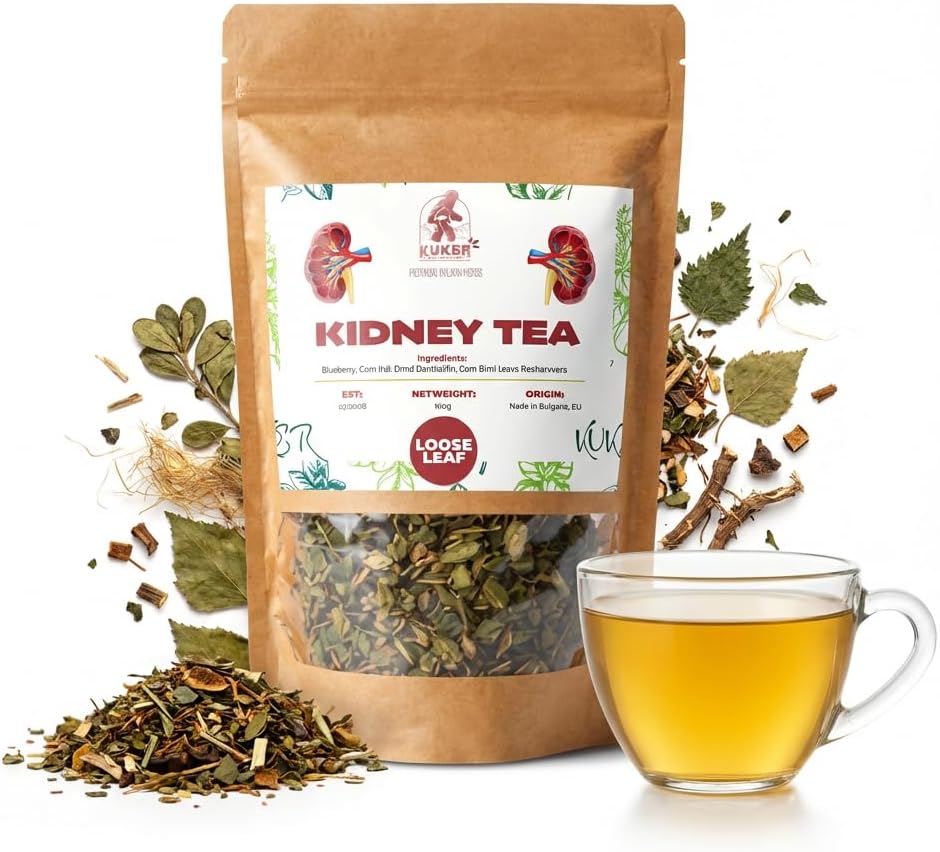 Urological Tea for Urinary Tract - Kidney Tea, Diuretic Tea Mix - Urinary Herbal Loose Tea For Prostate Health - Herbal Tea Mix, Supports Urological Wellness with Natural Ingredients - 100g