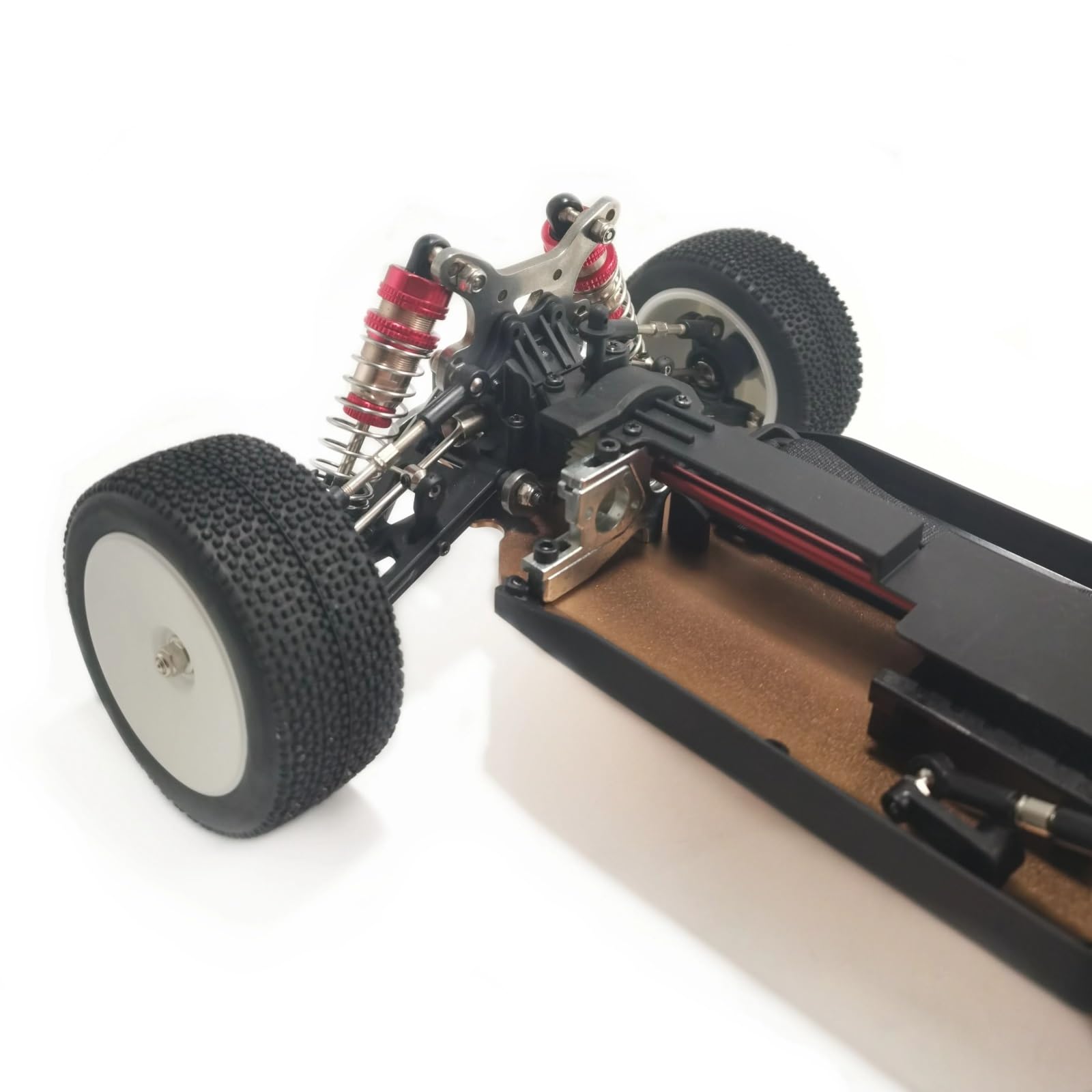 Genérico Varillas Tracción Versión Mejorada Juego Tornillos Junta Boall para Wltoys 144010 124017 144001 124019 Piezas Accesorios Actualización Coche RC Piezas Coche RC