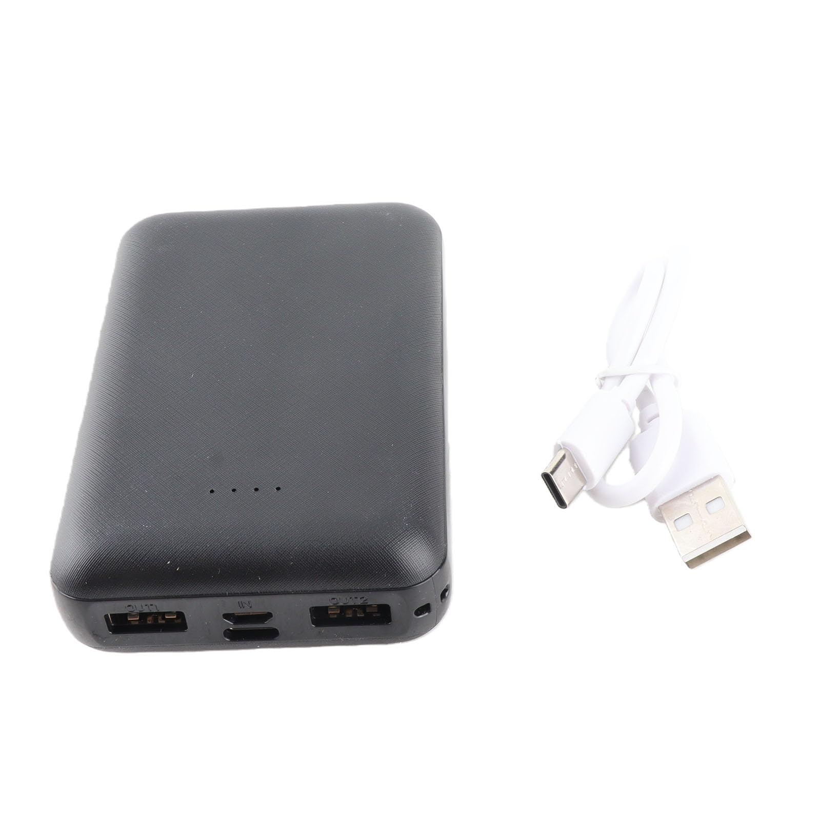Tangxi Batterie pour Gilet Chauffant à Double Sortie, 10 000 MAh, Batterie Externe Portable pour Systèmes de Vêtements Chauffants en Déplacement, Noir
