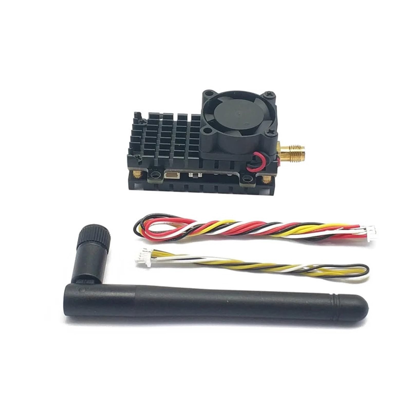 Trasmettitore wireless FPV 5.8G 2W a lungo raggio 2000MW 48CH Video AV analogico VTX e fotocamera CMOS 1500TVL da 2,1 mm for parti di aerei RC