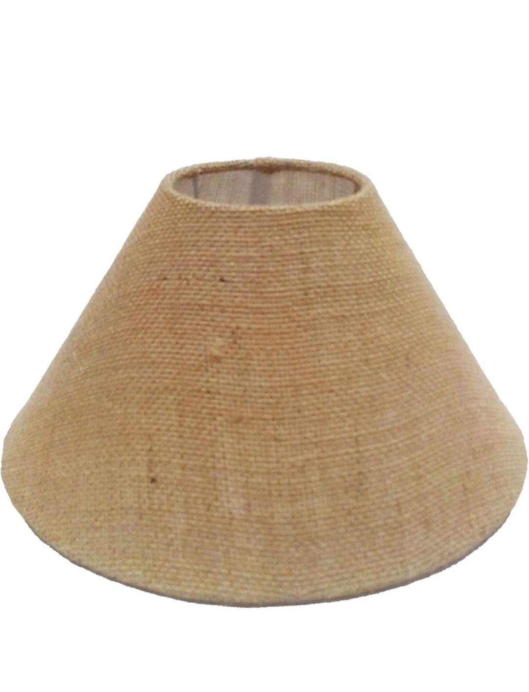 AMAN Enterprises Round Lamp Shade (10 Inches, Sand Brown)-image-6