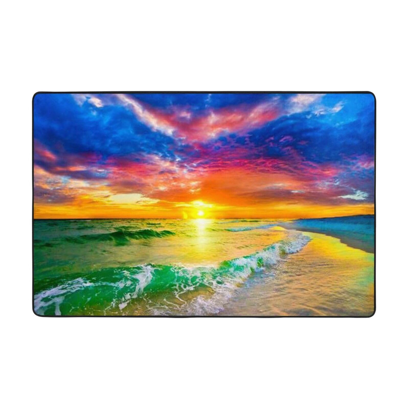Tapis de sol en flanelle de luxe, douceur absolue pour embellir le sol de votre salon moderne