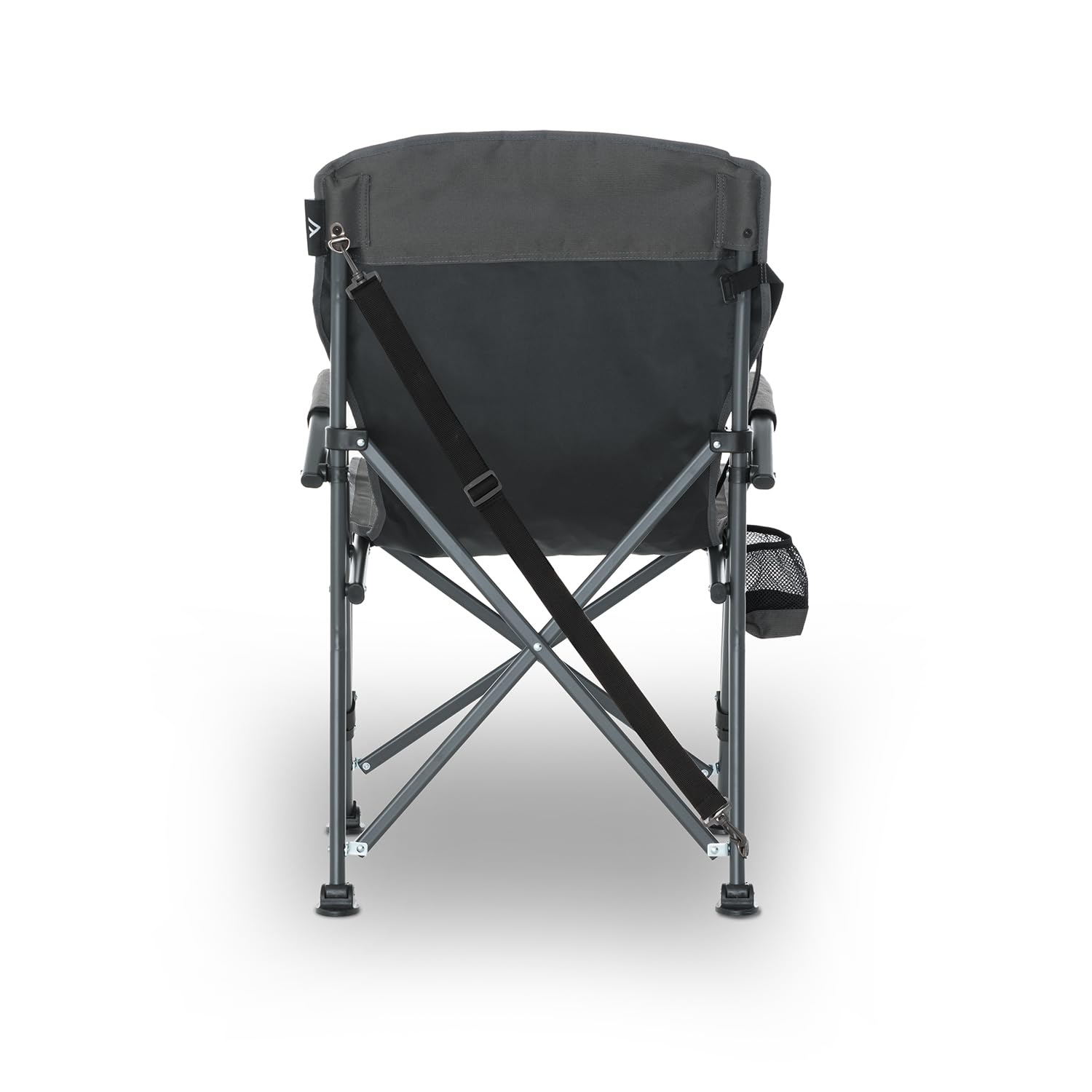 qeedo Johnny XL Campingstuhl 150 kg stabil – kompakter Camping Klappstuhl ideal für Camping, Garten, Festival & Angeln – Campingstuhl faltbar mit gepolsterter Rückenlehne & Getränkehalter