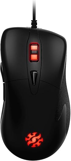 XPG INFAREX M20 RGB Wired Gaming Mouse with Durable OMRON Switches – Black