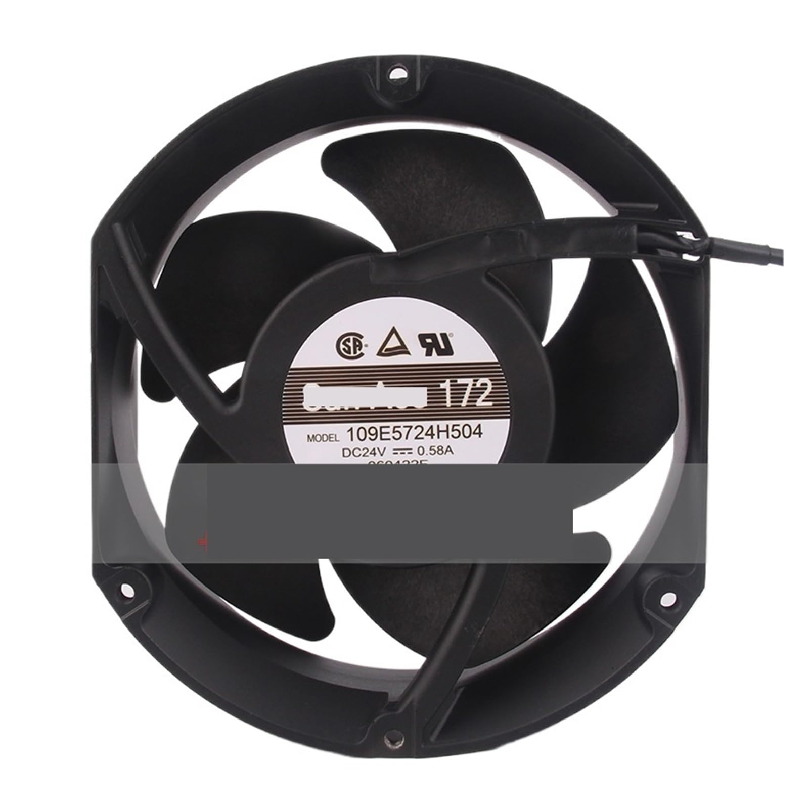GJEXXPTST 109E5724H504 Cooling Fan DC24V 0.58A 172x150x51mm 17CM 17251