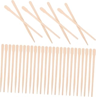 FOMIYES 200pcs Wooden Waxing Sticks Applicator for Hair Removal Versatile Spatula for Facial Masks Crafts Safe for Home Salon Use