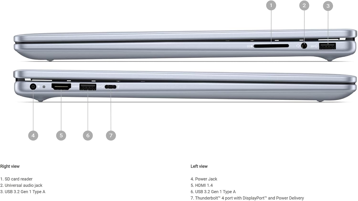 Dell Inspiron 16 Plus 7640 Laptop: 16" FHD+ Touchscreen, Intel Ultra 9-185H, 16GB RAM, 1TB SSD, Copilot AI Key, Webcam, Wi-Fi 6E, BT, Backlit Keyboard, HDMI, USB-C DP, Windows 11 Home - Ice Blue