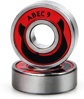 KOFORD Bearings Professional 608 Roller Skates Bearing for Powerslide Inline Slalom Skating Bearing for FSK Slide 608zz ABEC-9