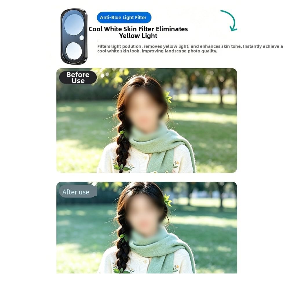 Kit de filtres magnétiques Luna, UV CPL ND2-32 et filtres de nuit à brume noire, accessoires pour appareil photo ABS, vlogging et photographie en faible luminosité