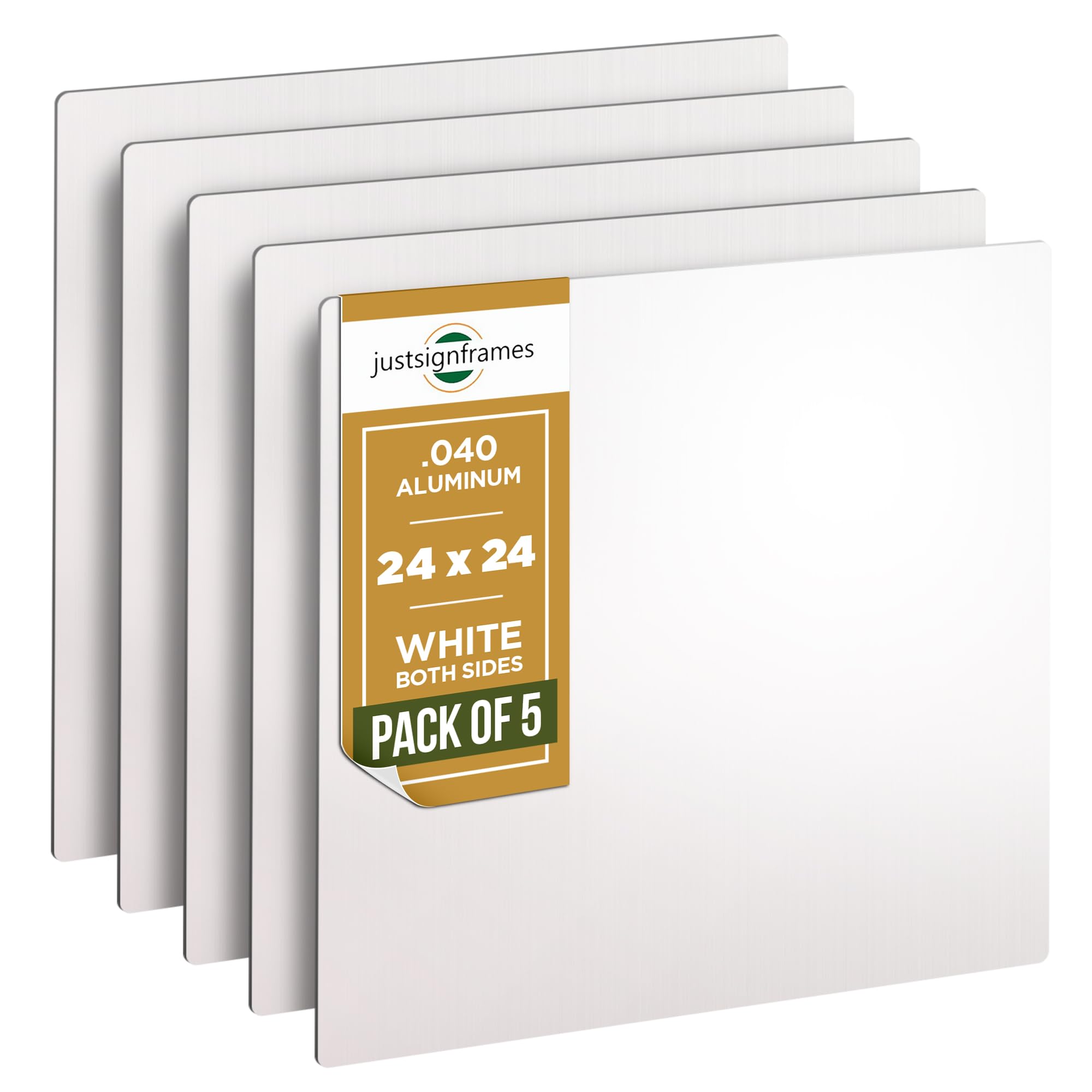 Amazon.com: JustSignFrames Blank Metal Sign (Pack of 5), Made of Amazon.com: JustSignFrames Blank Metal Sign (Pack of 5), Made of