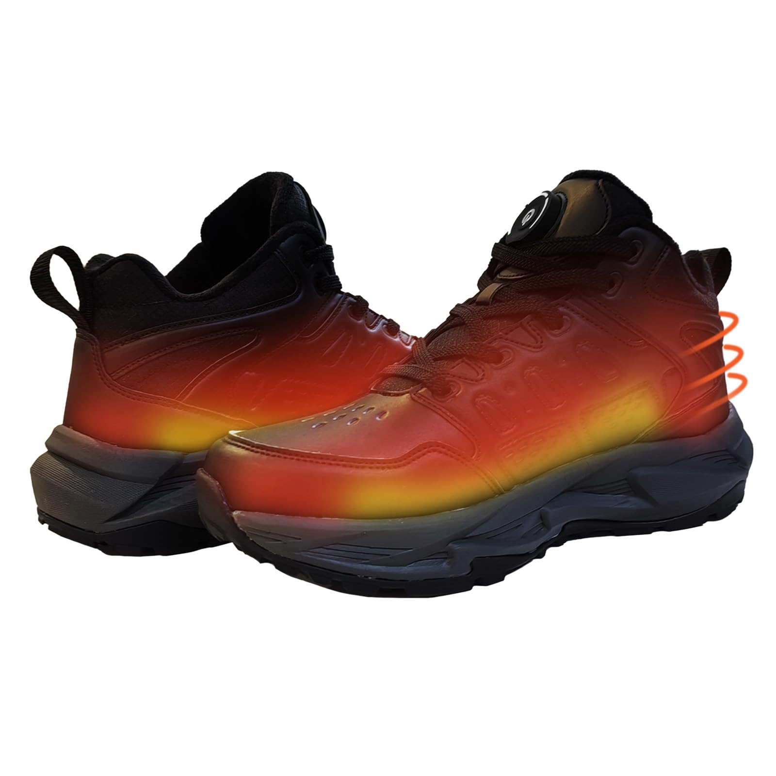 Scarpe da trekking da uomo e donna, invernali, calde, ricaricabili, riscaldate, da trekking