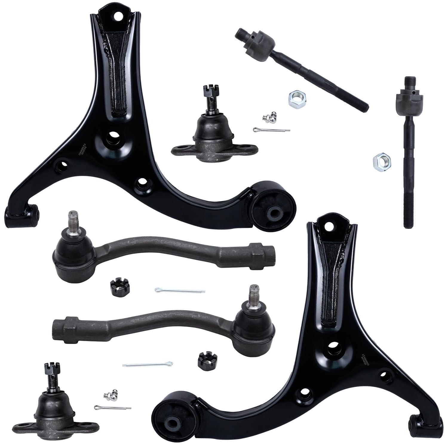 Detroit Axle - 8pc Front End Suspension Kit for 06-11 Kia Rio Rio5