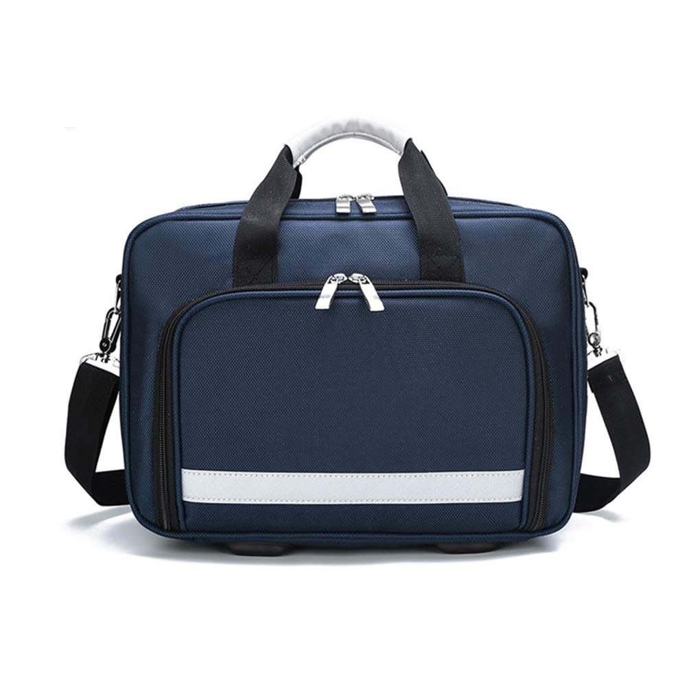 Bolsa de botiquín de primeros auxilios con correa para el hombro, kit de trauma de supervivencia de emergencia Almacenamiento en frío de insulina con compartimentos etiquetados, kit de rescate de