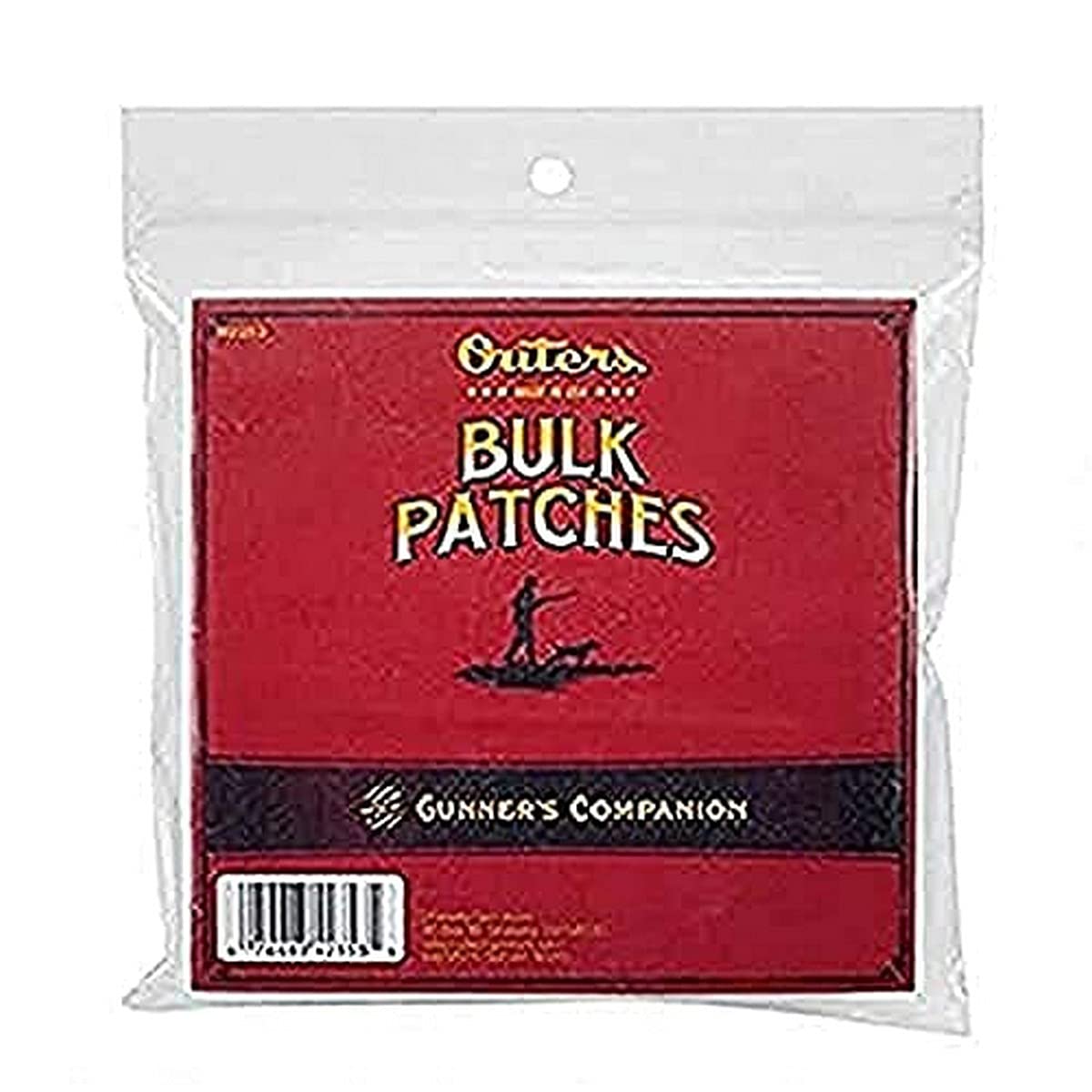 Outers .30 - .45 Caliber Cotton Bulk Bagged Cleaning Patches (300 Count)-picture-37