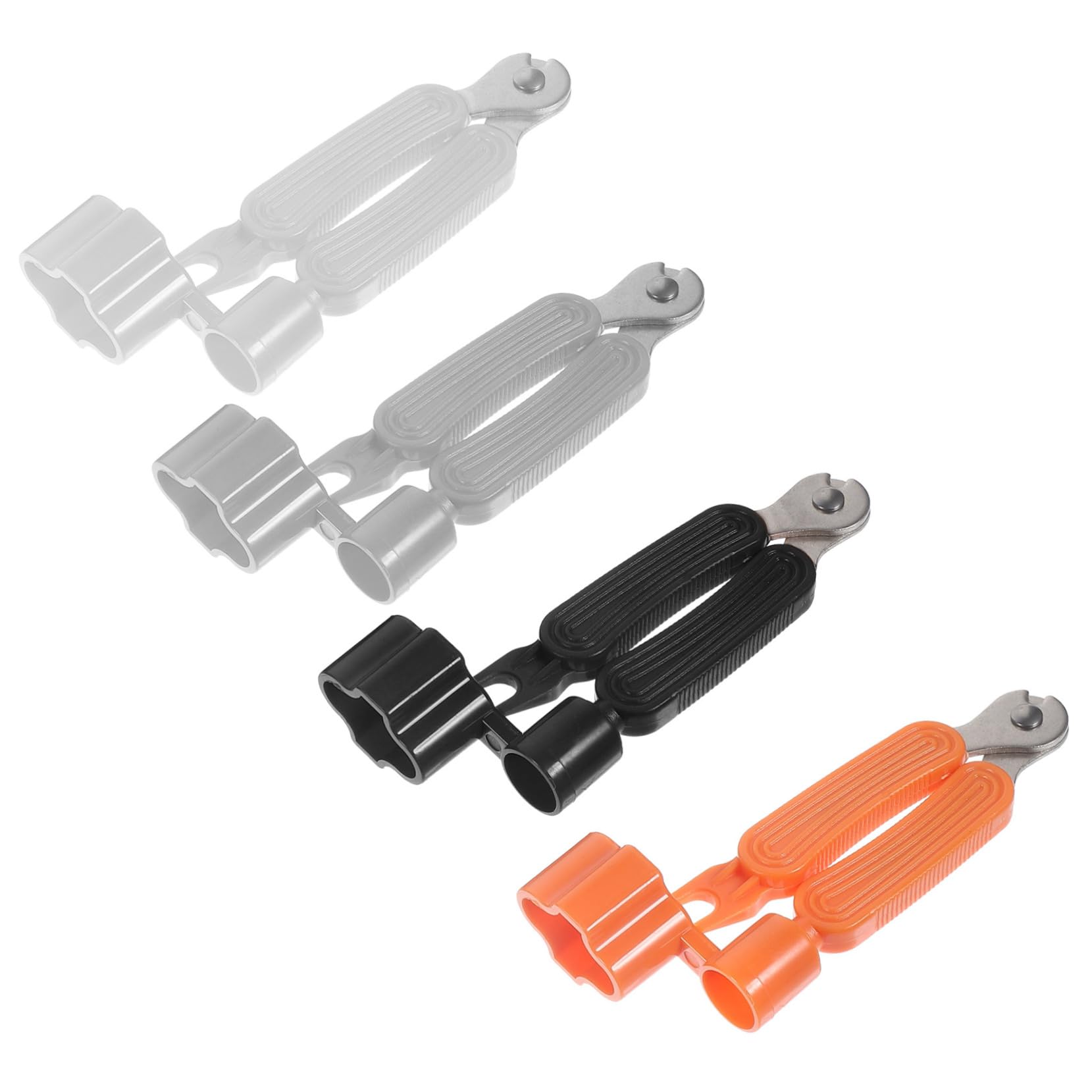 NULYLU Guitar String Winder Cutter Kit 4pcs String Remover Bridge Pin Puller Guitar Maintenance Tool String Clipper High-strength Metal Quick Easy String Change