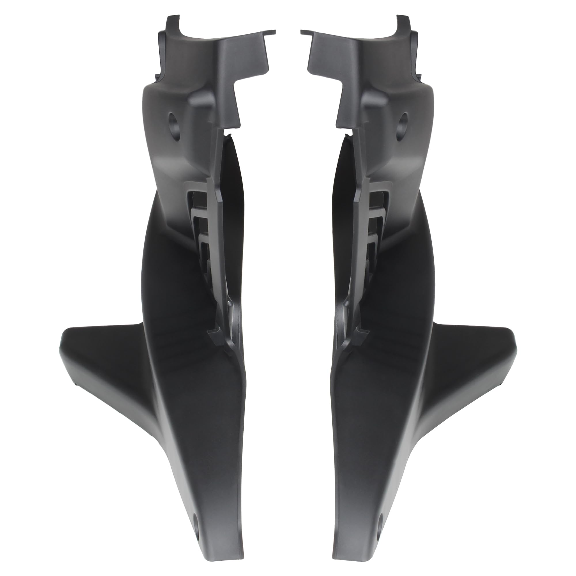 Seitenverkleidung Sitzbank Z-Teile schwarz links rechts kompatibel mit Yamaha Aerox MBK Nitro YQ50 100