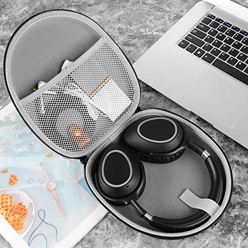 Hoofdtelefoon draagtas voor Sennheíser PXC 550, PXC 550 II draadloos/headset beschermende harde reistas - Afbeelding 7