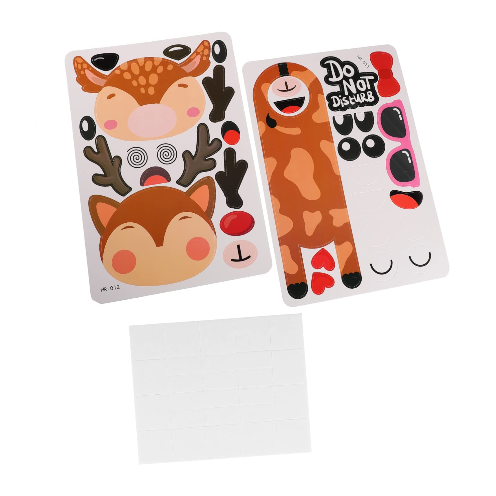 VILLCASE Elk Door Signs Children's Room Decor Diy Knob Signs Handmade for Parent-child Activity