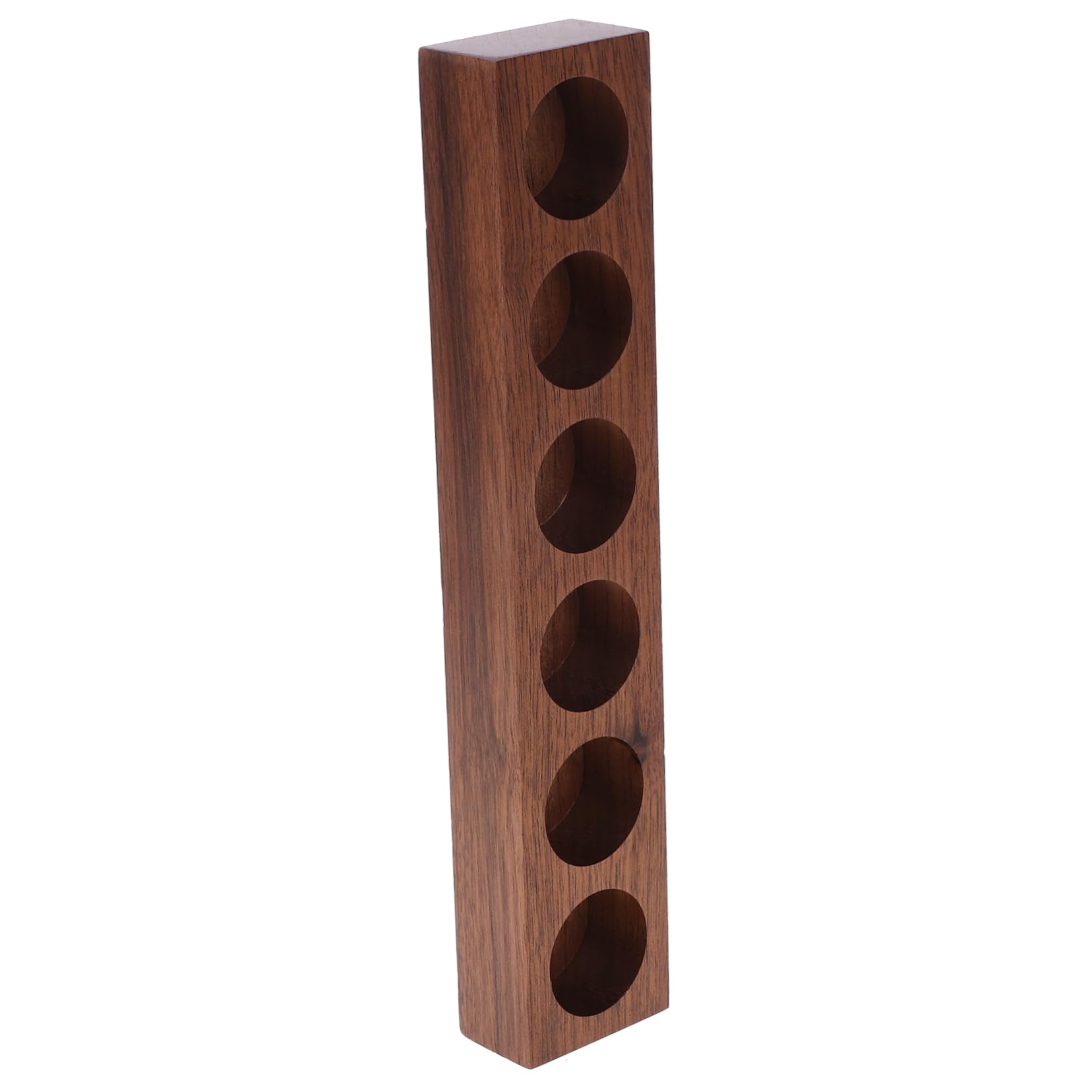 PRETYZOOM Supporto Per Provette Da 5 Pezzi Per Contenitori Di Chicchi Di Caffè Supporto Per Provette in Legno Versatile Leggero E Stabile
