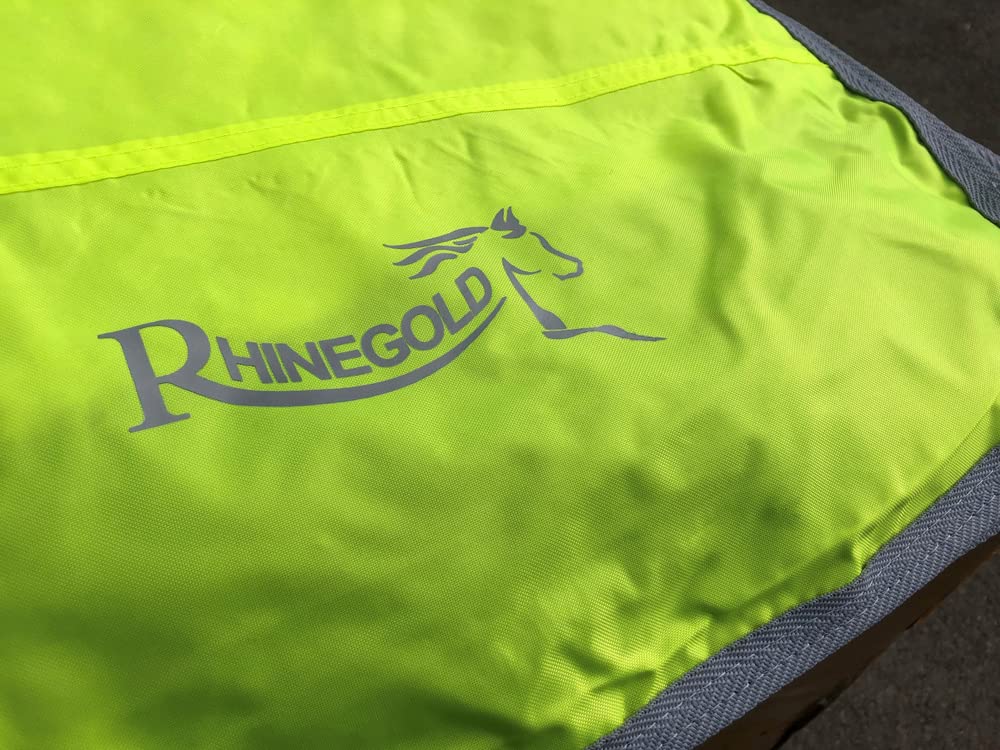 Rhinegold Horsewalker/Lunge Rug - 6/6 - Yellow