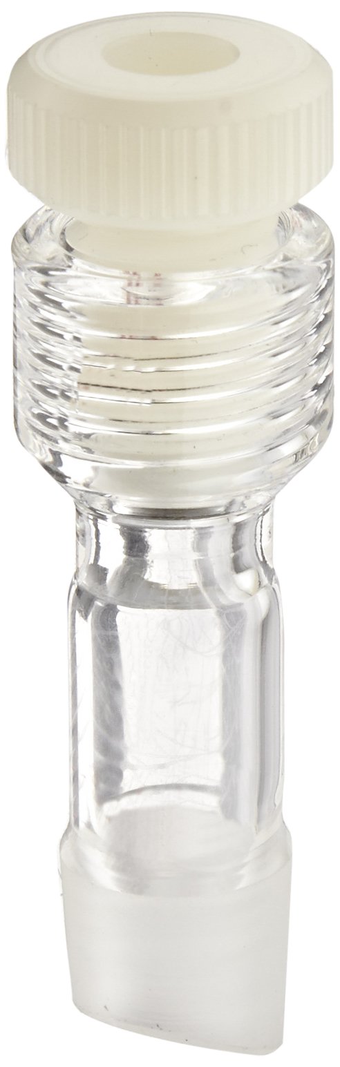 Corning Pyrex Borosilicate Glass Thermometer Adaptor Assembly with 14/10 Standard Taper (Case of 2)